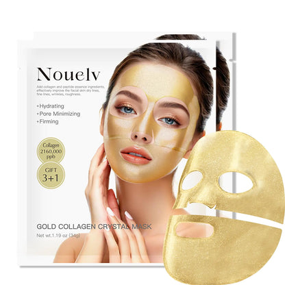OAKSII 24K Gold Bio Collagen Face Mask Hydrating Bio Collagen Mask Overnight Collagen Mask Hydrating Collagen
