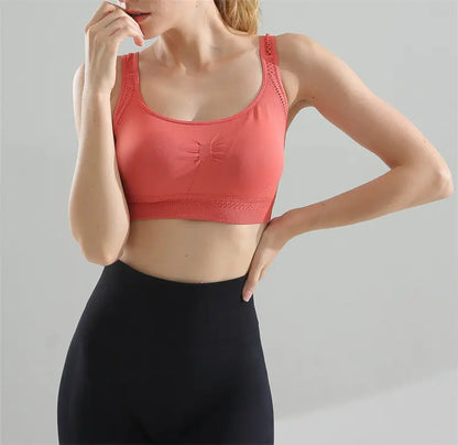 Cross-back Sexy Yoga Top & Sports Bra for Women