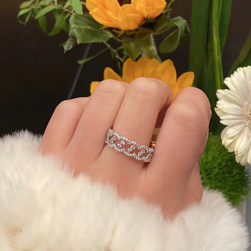 Simple Women's Thin Stacked Fashion Ring