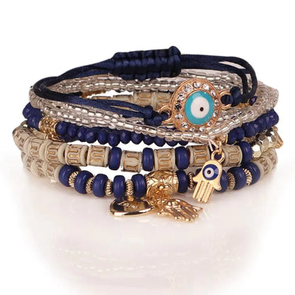 Bohemian Style Handmade Beaded Multi-layer Bracelet