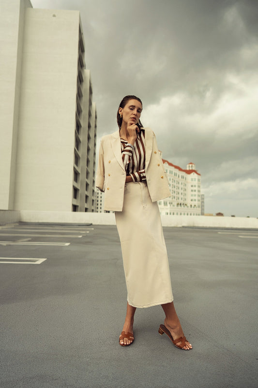 STRETCH SUMMER  BLAZER