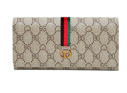 Women's Leather Wallet and Coin Purse Combo