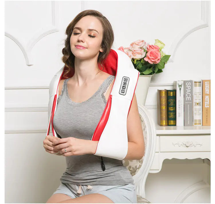 Electric Neck and Shoulder Massager with Versatile Design