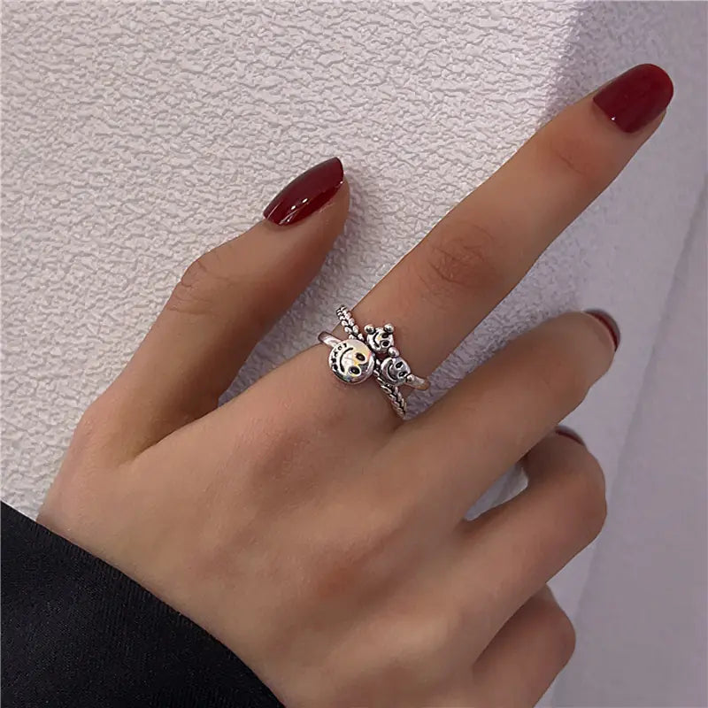 Simple Vintage Women's Fashion Ring