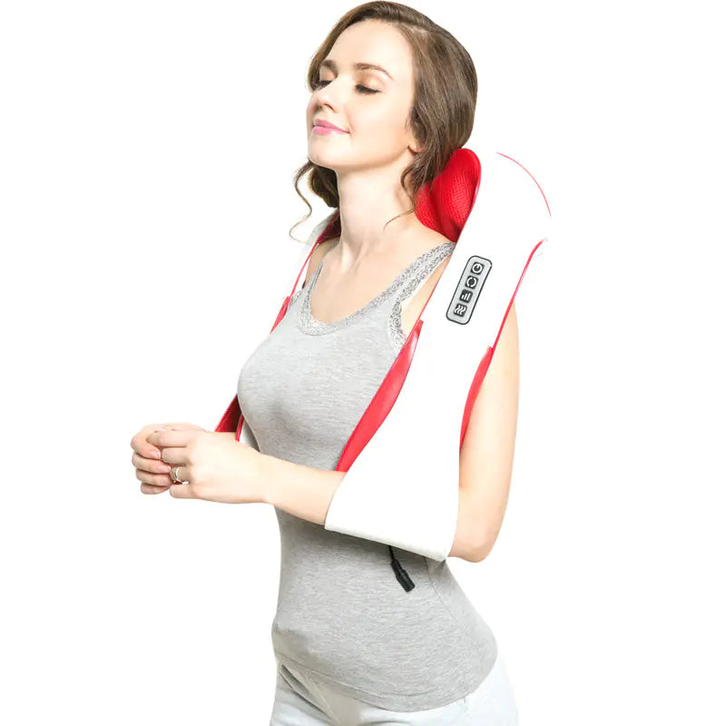 Electric Neck and Shoulder Massager with Versatile Design