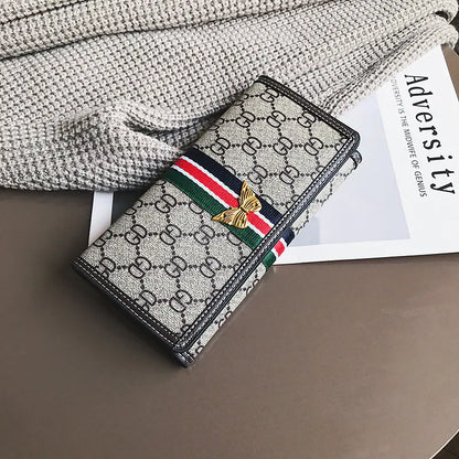 Women's Leather Wallet and Coin Purse Combo