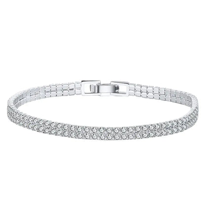 Sterling Silver Bracelet for Women's Fashion Temperament